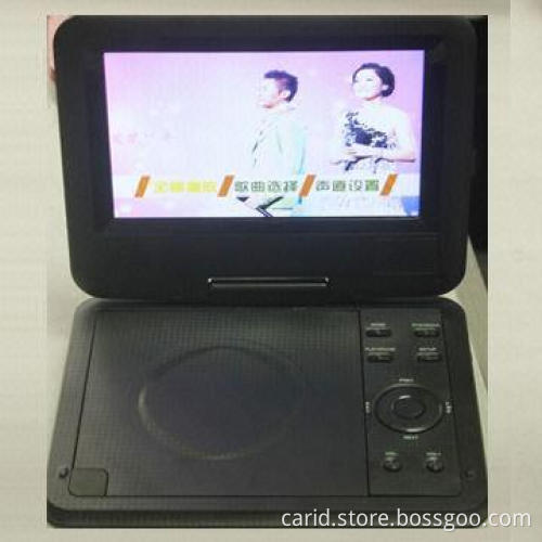 7-inch Portable DVD Player with Built-in Stereo Speakers
